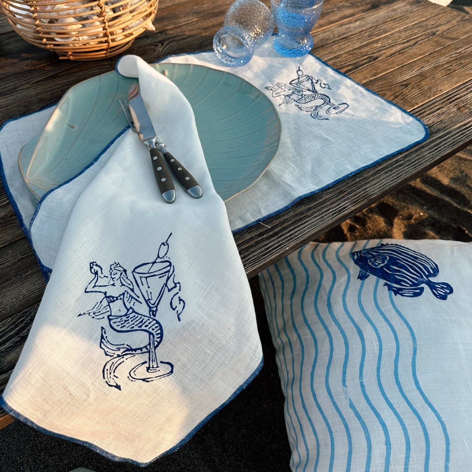 Aqua Blu Mermaid Amerikan Servis