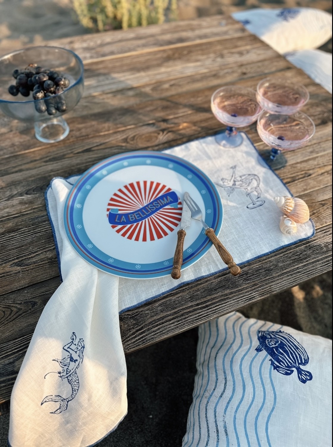 Aqua Blu Mermaid Amerikan Servis